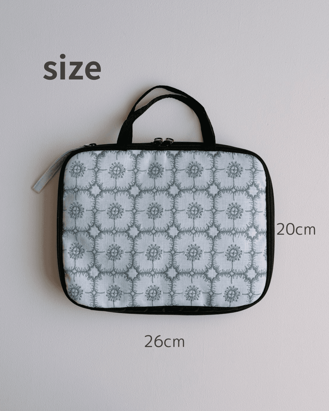 anemone +runrunrun 旅のおともポーチ　圧縮トラベルポーチ | 2枚目