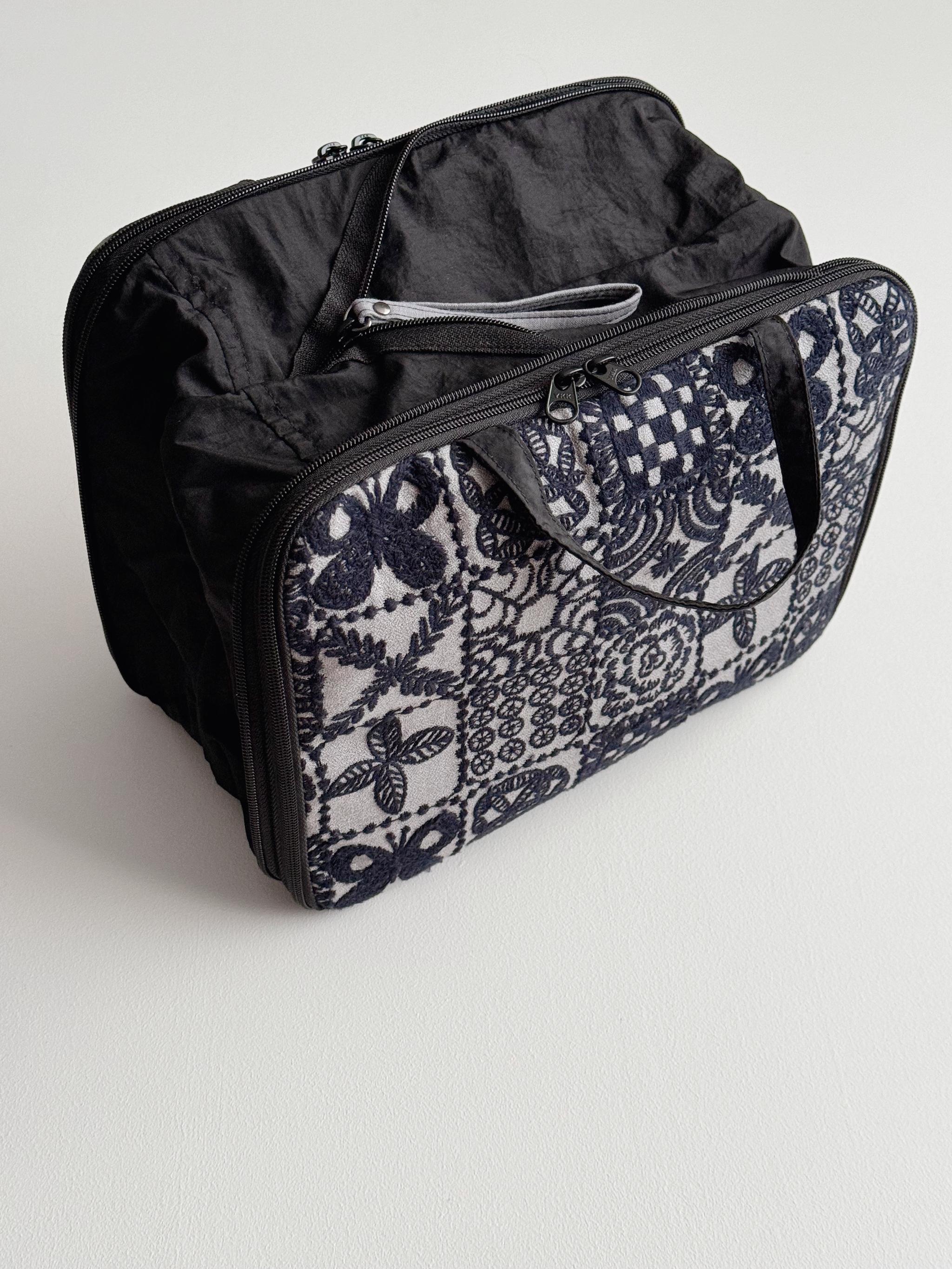 forest tile+choucho 旅のおともポーチ　圧縮トラベルポーチ | 10枚目