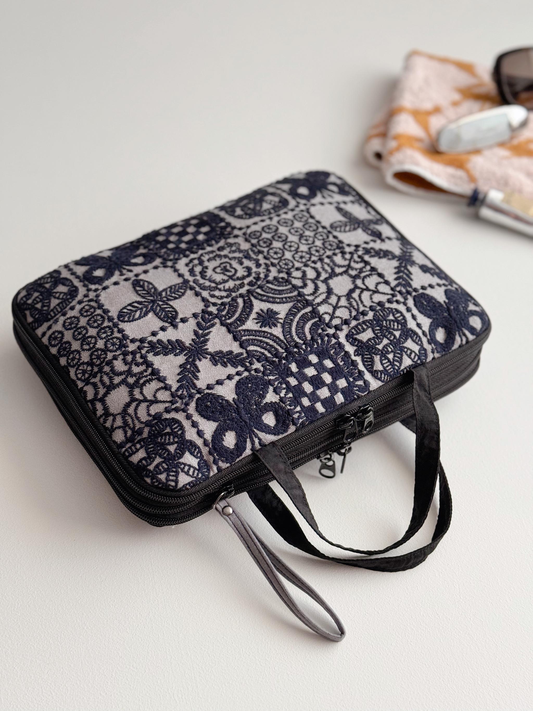 forest tile+choucho 旅のおともポーチ　圧縮トラベルポーチ | 14枚目