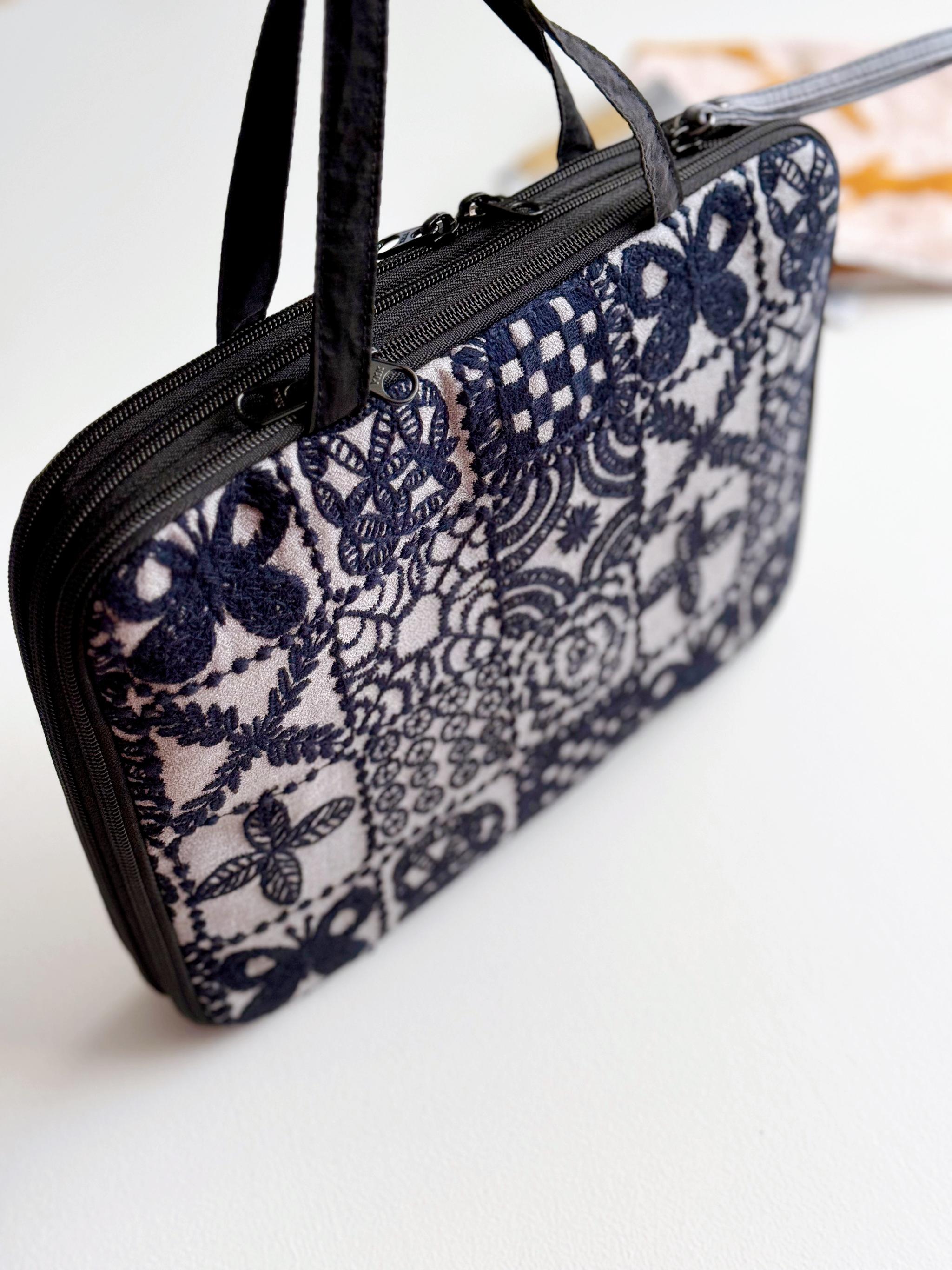 forest tile+choucho 旅のおともポーチ　圧縮トラベルポーチ | 15枚目