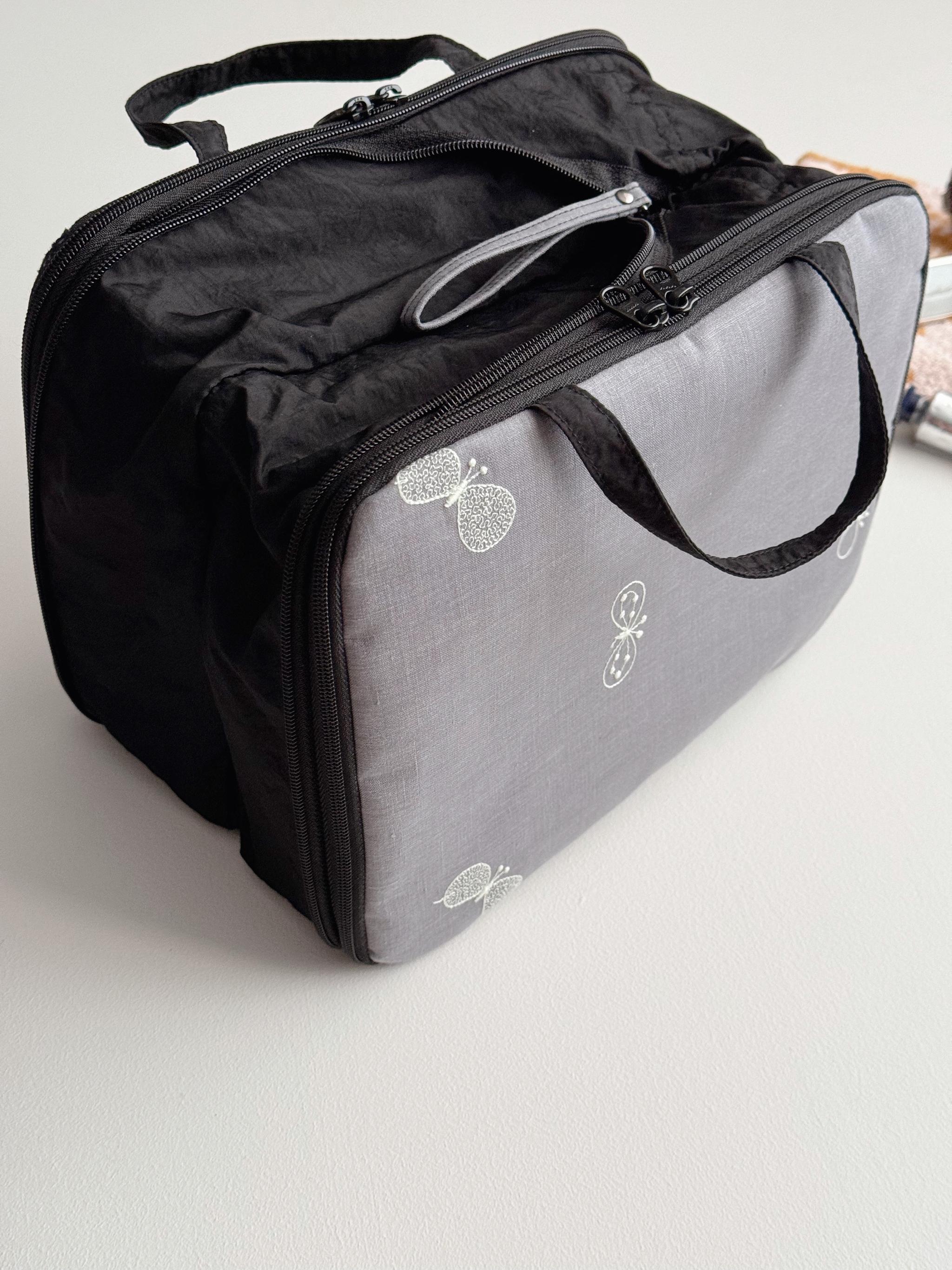 forest tile+choucho 旅のおともポーチ　圧縮トラベルポーチ | 9枚目