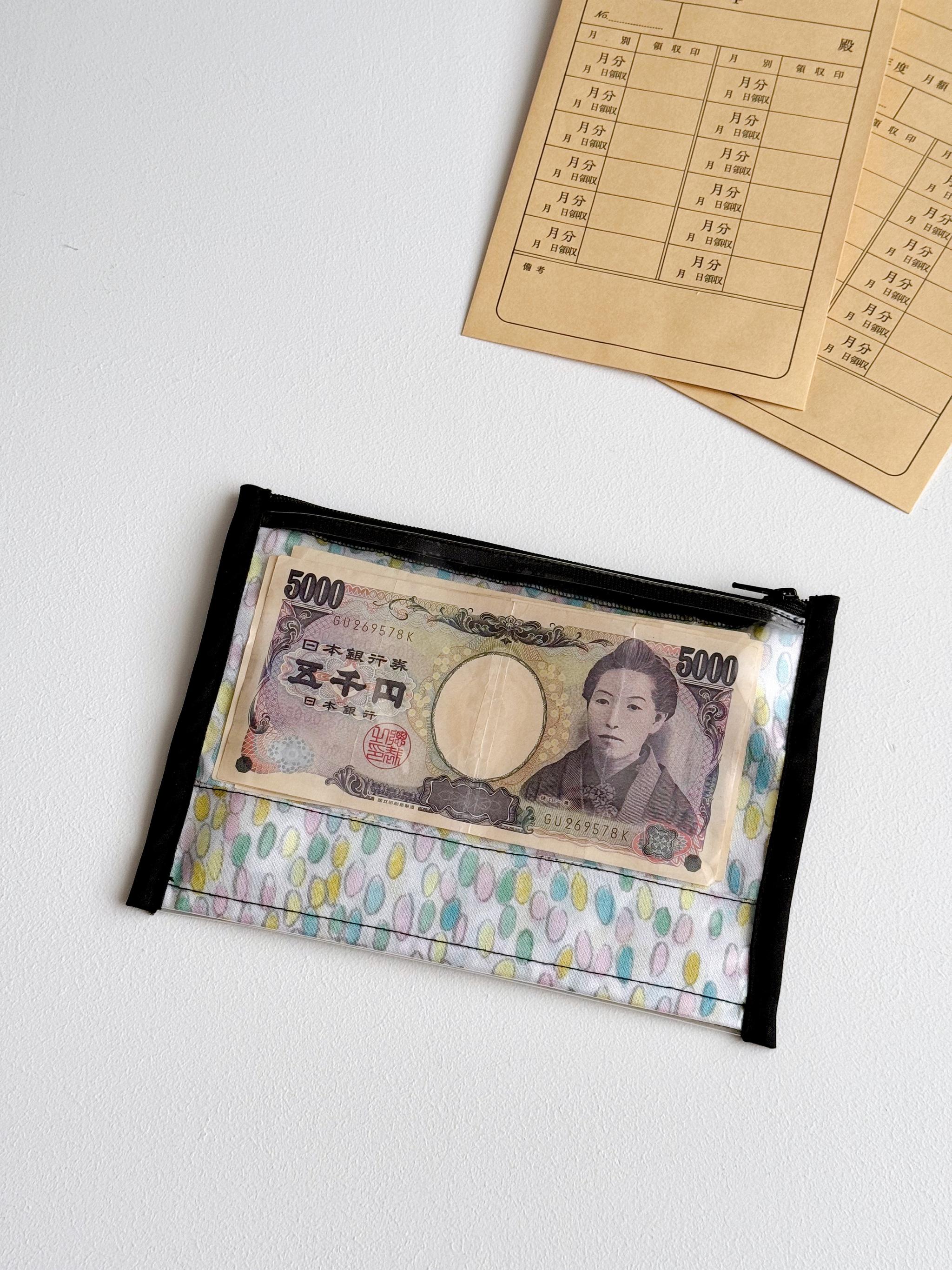 簡単仕分け!お金管理ポーチ♡ 【両面クリアタイプ】jellybeans | 4枚目