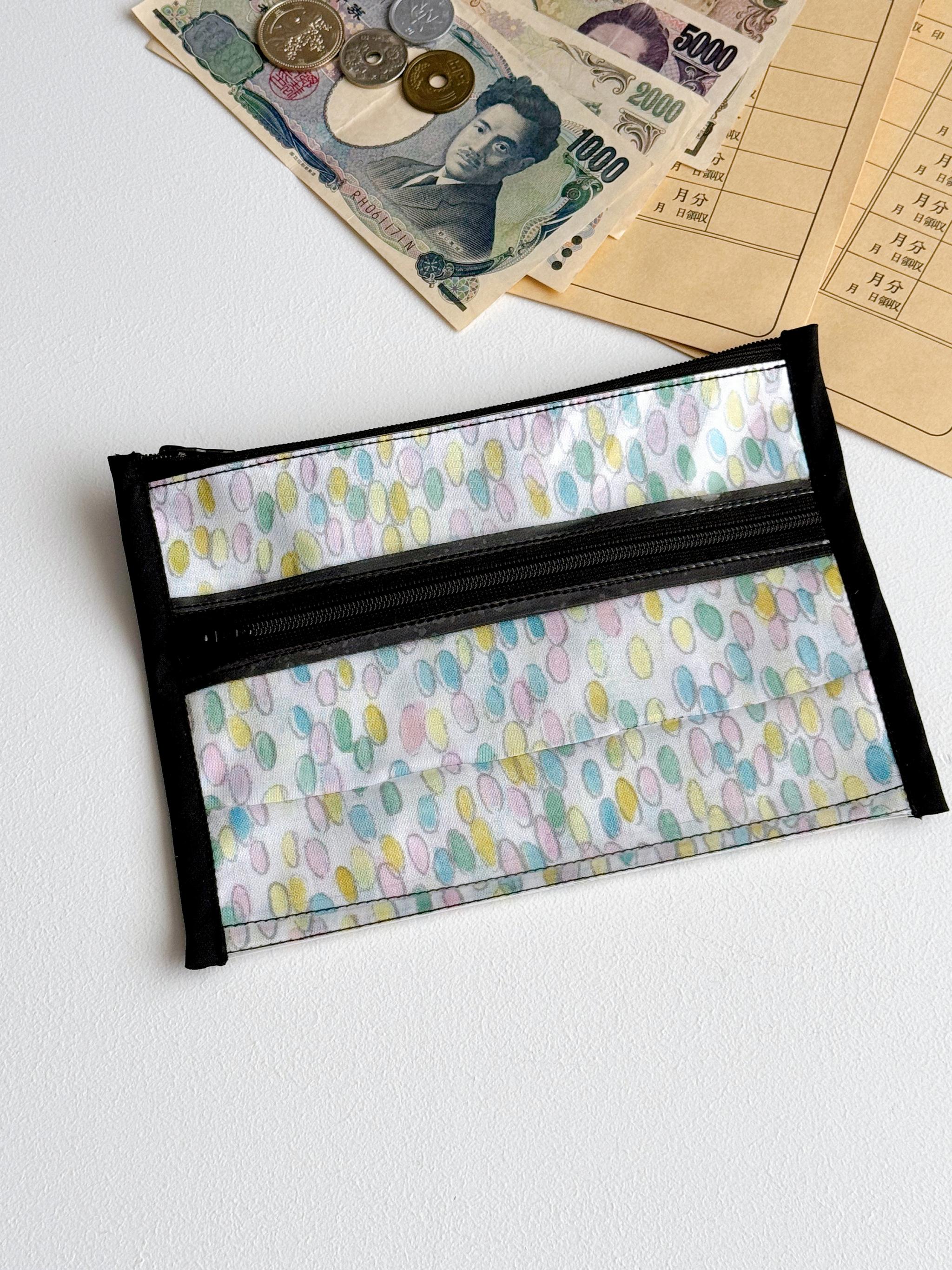 簡単仕分け!お金管理ポーチ♡ 【両面クリアタイプ】jellybeans | 7枚目